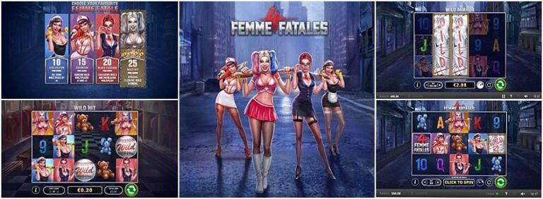 4 Femme Fatales Slots